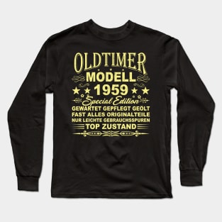 OLDTIMER MODELL BAUJAHR 1959 Long Sleeve T-Shirt